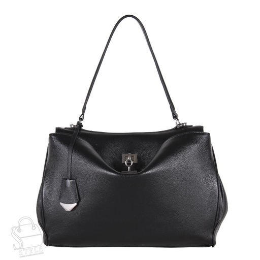 Сумка женская кожаная 2094Y black Polina&Eiterou в Новосибирске