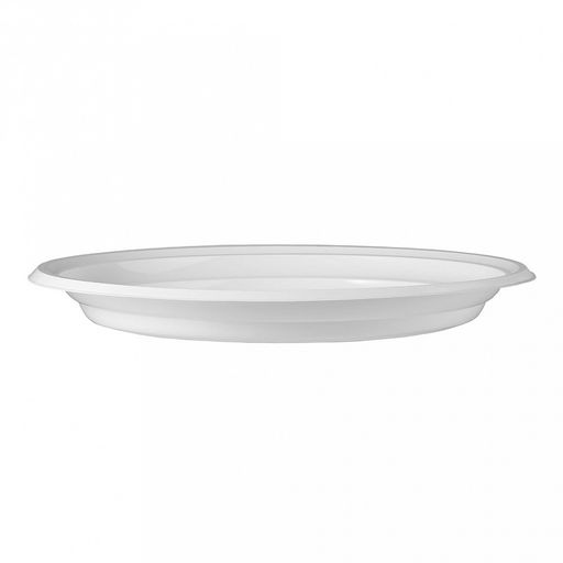 Тарелка одноразовая мелкая из полипропилена д205мм, белый (Россия) - Домашняя мода фото 3