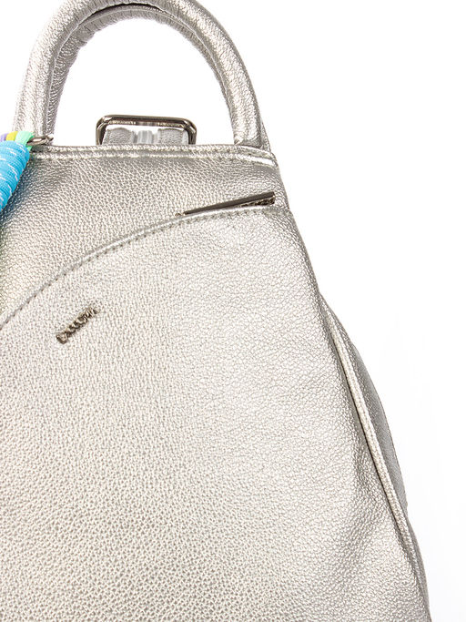 LACCOMA рюкзак Кэрри-серебристый эко кожа хлопок