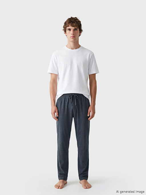 Standart Kal?p Erkek Pijama Alt? 2li