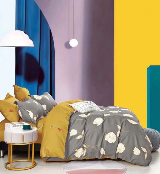 КПБ Alanna Home на резинке по кругу ALAHR112 Семейный