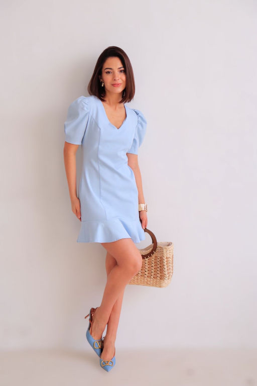 Martichelli Платье голубое