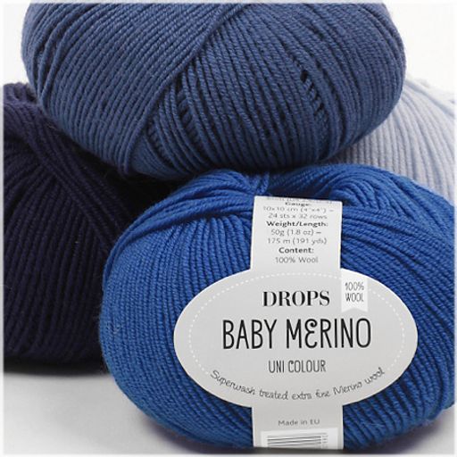 Цена за 10 мотков пряжи Baby Merino
