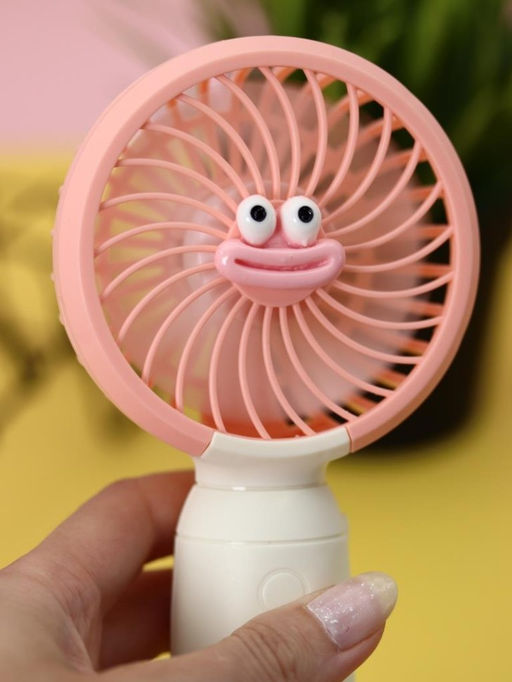 Портативный ручной вентилятор iLikeGift Face lips, pink