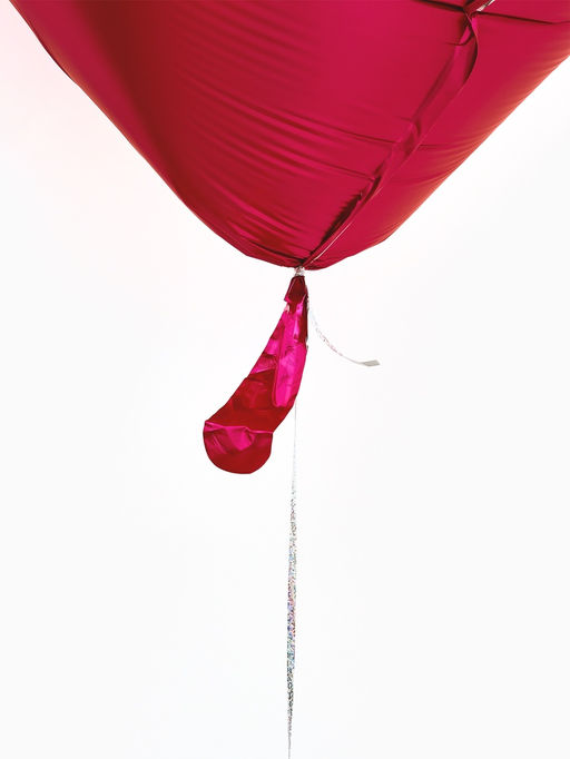 Воздушный шар фольгированный 63 Сердце, фуксия - Страна карнавалия фото 5