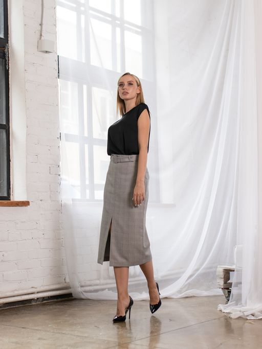 Юбка Вискоза 70%, Хлопок 30%