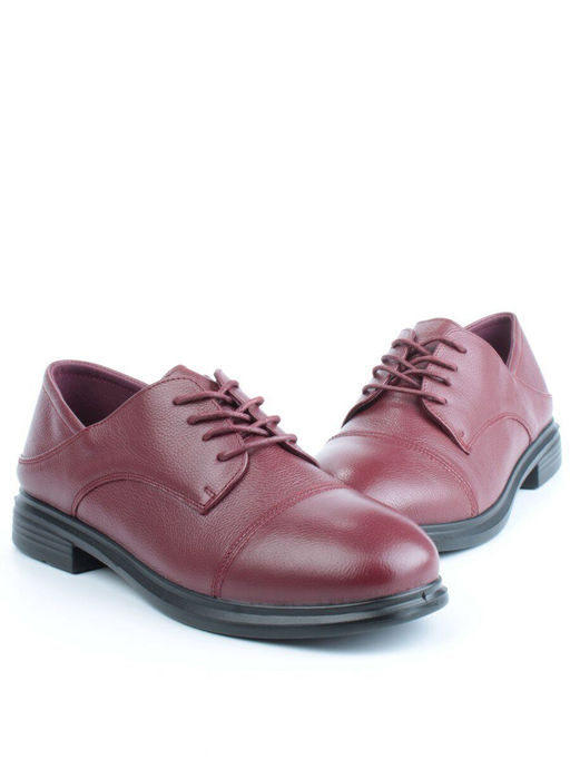 03-DС051-2 VINOUS Полуботинки женские (натуральная кожа) - Фабричный китай фото 12