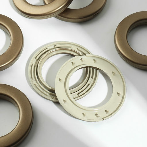 Цена за 2 шт. Люверсы для штор, d=3.4/5.5 см, 10 шт., цвет бронзовый