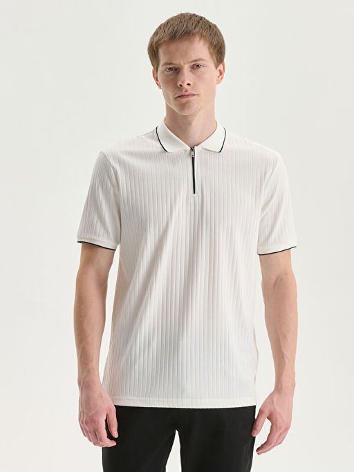 Polo Yaka Erkek Dokulu Ti??rt