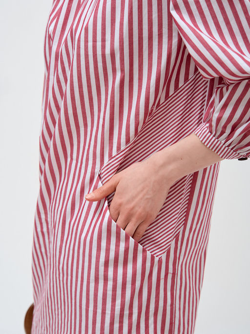 Платье с декоративными паговицами OD-272-2