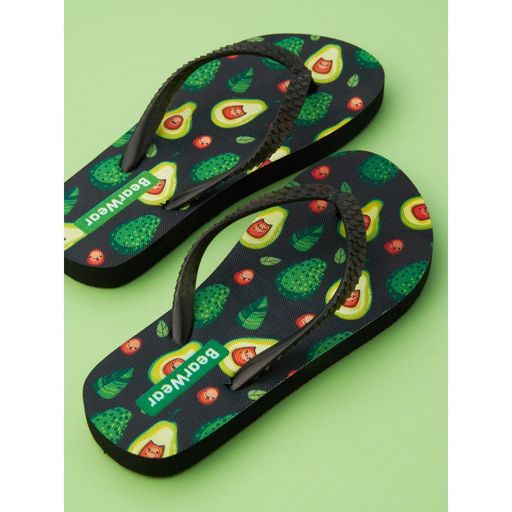 Сланцы Авокадо черные детские - Bearwear фото 5