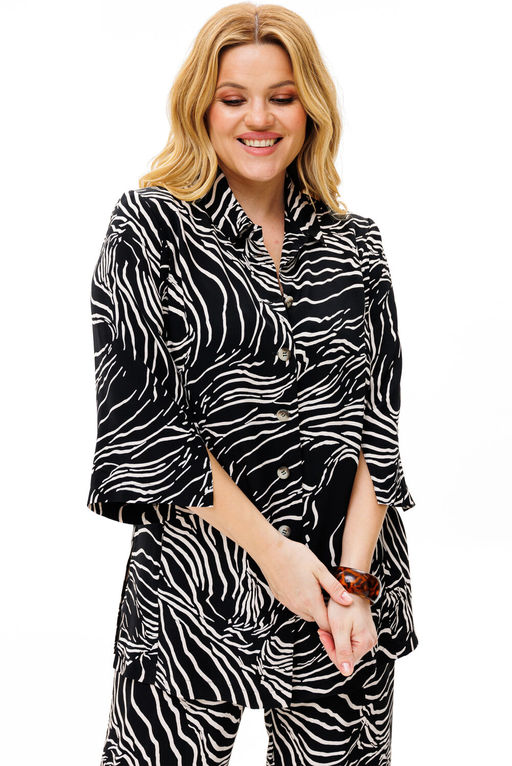 Костюм LaKona 11582 черно-белый  фото 8