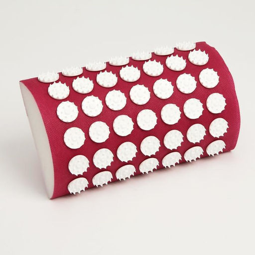 Аппликатор Кузнецова, валик для шеи, спанбонд, красный, 14×23 см