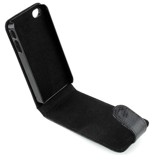 Чехол раскладной для iPhone 4 из кожи морской змеи - Sefaro фото 2