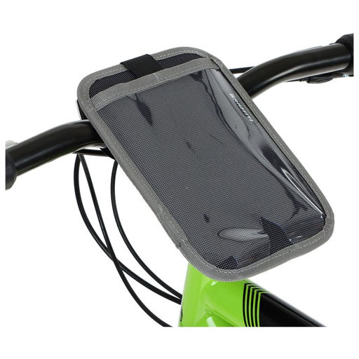 Цена за 2 шт. Велосумка GRAFFITI ПОИНТ-2, для телефона, увеличенная, цвет серый - Dream bike фото 3