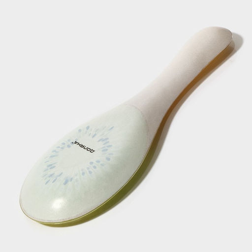 Подставка под ложку Доляна «Романтичный киви», 23.5×8.3×1.5 см, стекло