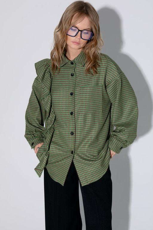 Рубашка Pirs 5356 зеленый  фото 3