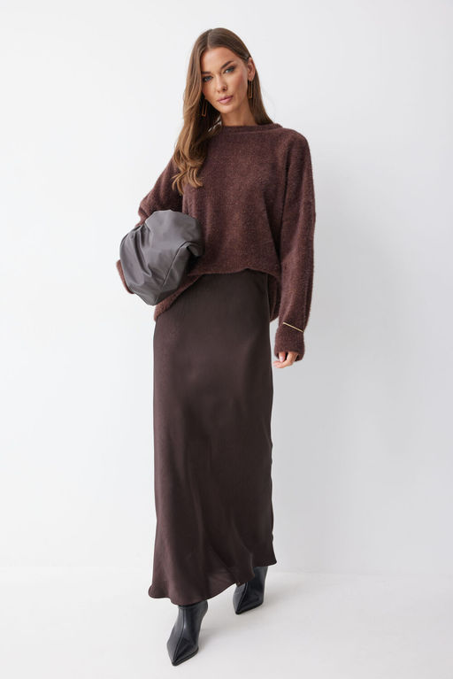 Джемпер LYUSHe 4231 коричневый фото 6
