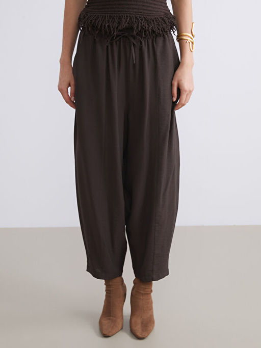 Beli Lastikli Kad?n Pantolon