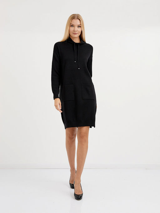 платье мини в черном цвете - Glenfield фото 4