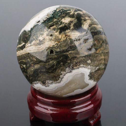 Шар из океанической Яшмы