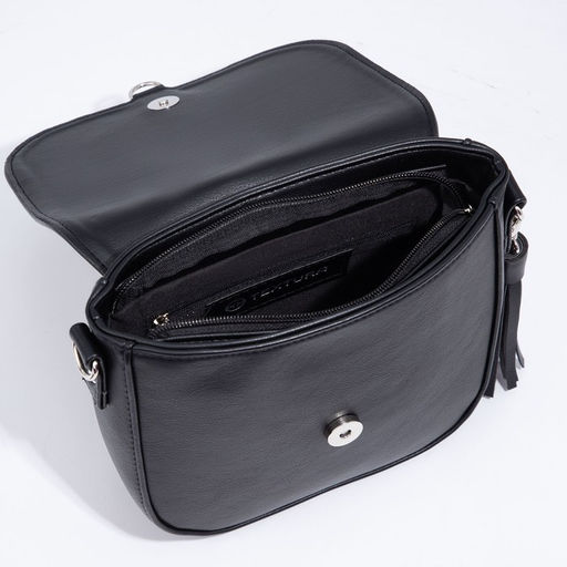 Сумка женская TEXTURA, мессенджер, маленький размер, цвет чёрный  фото 7