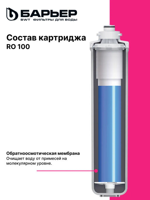-10% Комплект сменных фильтров для Compact OSMO 100М БАРЬЕР