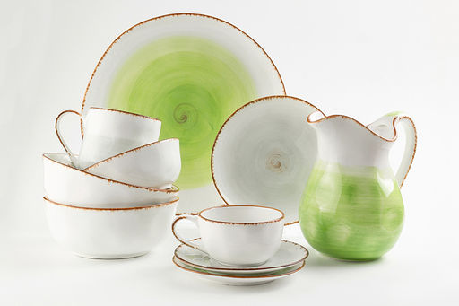 Сахарница 380 мл 10,2*10,2*10,5 см Кантри + ложка, зеленая - Elan gallery фото 8