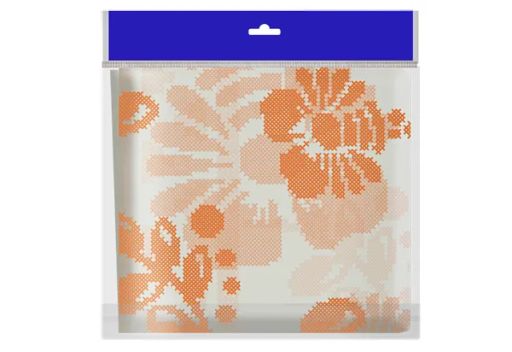 Avikomp скатерть одноразовая 110*220см (1шт) с рисунком Маки