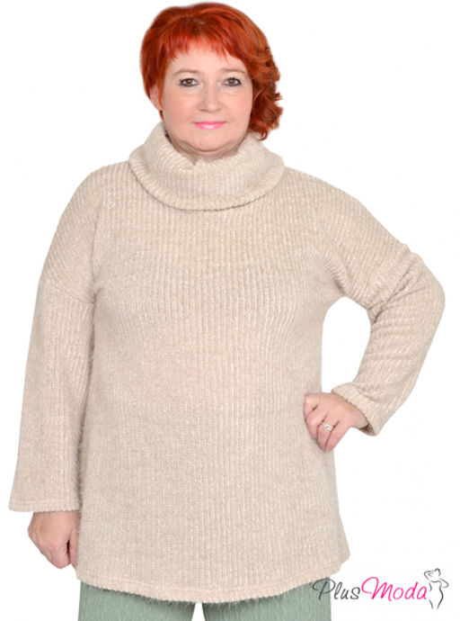 Джемпер Модель №1099 размеры 44-84 - Plusmoda фото 5