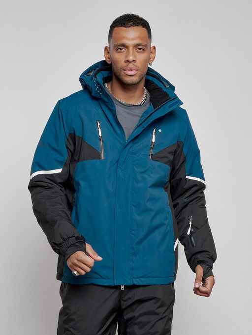 Горнолыжный костюм мужской зимний синего цвета 6319S - Leifensh фото 7