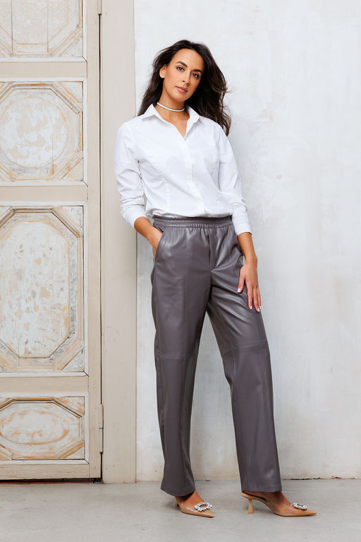 Брюки из экокожи 272-1