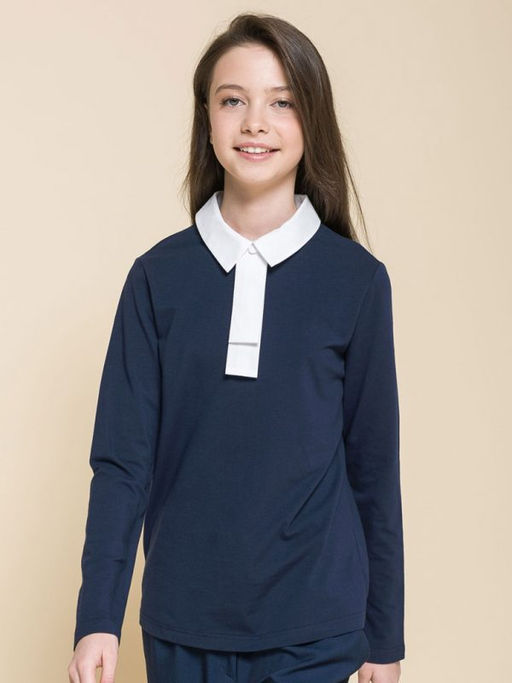 PELICAN, джемпер для девочек, Темно-синий