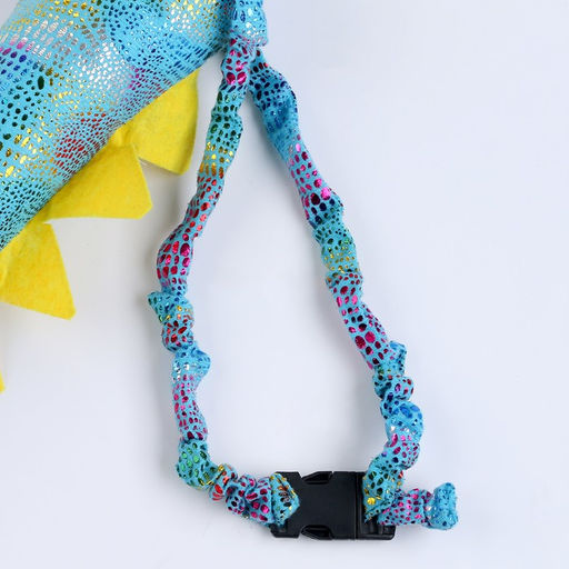 Карнавальный набор Дракон, цвет голубой, 2 предмета: хвост, маска - Simaland фото 3