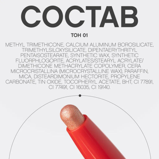 лимитка Vivienne Sabo Тени для глаз в стике Arcane du destin тон 01 шампань с дуохромным розовым свечением фото 3