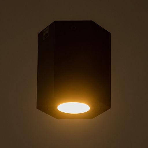 Светильник «Арти» GU10 черный 10×10×11.5 см