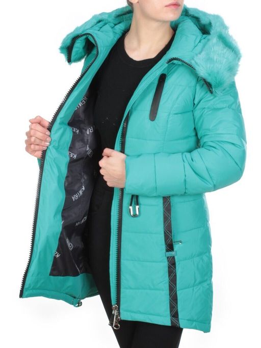 A15-863 TURQUOISE Куртка зимняя облегченная KEMIRA - Fashion фото 9