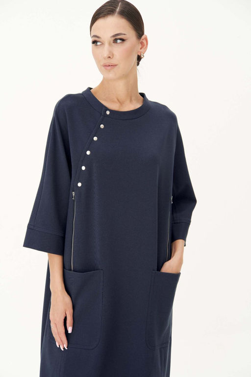 Платье Fantazia Mod 4704 синее  фото 3