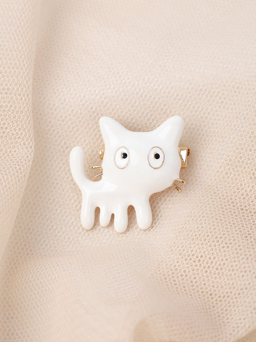 Брошь Кошка / 6490 /уп 12/микс