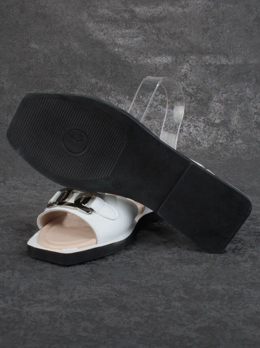 08-PED128-1 WHITE Босоножки женские (натуральная кожа) - No name фото 12