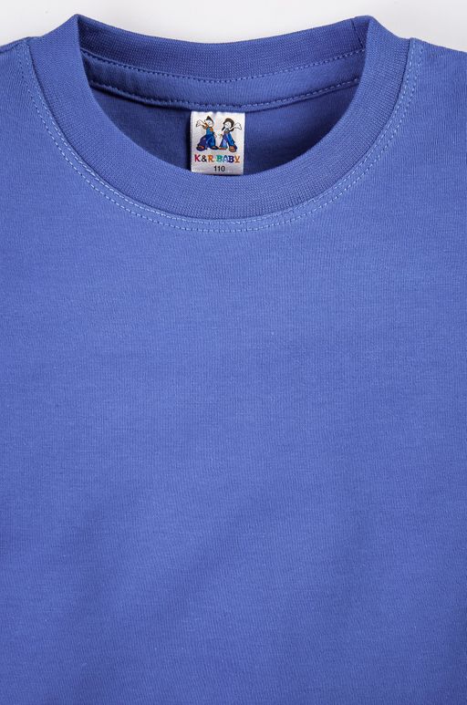 Синяя футболка детская K&R BABY