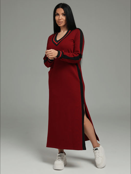 Дебора платье женское (бордо)