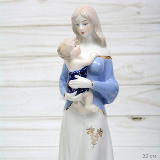 Статуэтка Дама с младенцом 30 см / 200315 /уп 24/ - Галеонтрейд фото 3