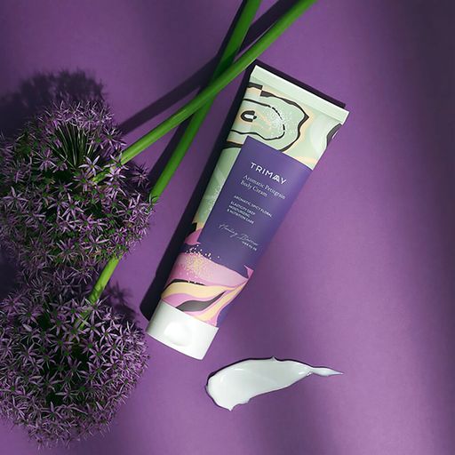 Парфюмированный питательный крем для тела с ароматом петитгрейна TRIMAY Healing Barrier Aromatic Petitgrain Body Cream (250 мл)Фиолетовый  фото 3