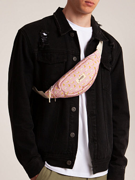 Сумка ЗАПОРОЖЕЦ Mishki Small Waist Bag ZIP PINK  фото 3