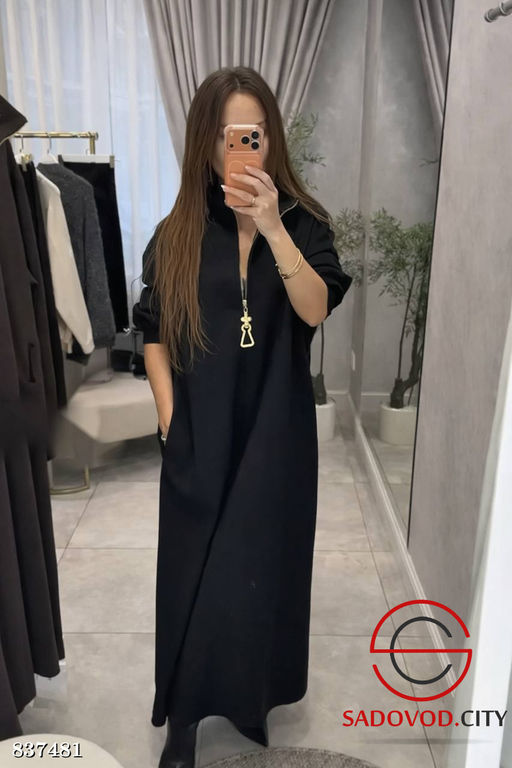 Платье женское на полузамке - Bruno фото 3