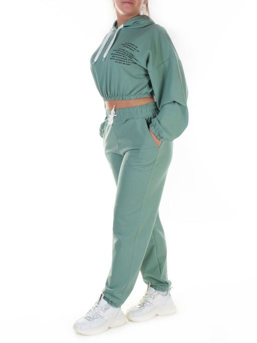 Y303 MENTHOL Спортивный костюм женский (100% хлопок) - Fashion фото 4