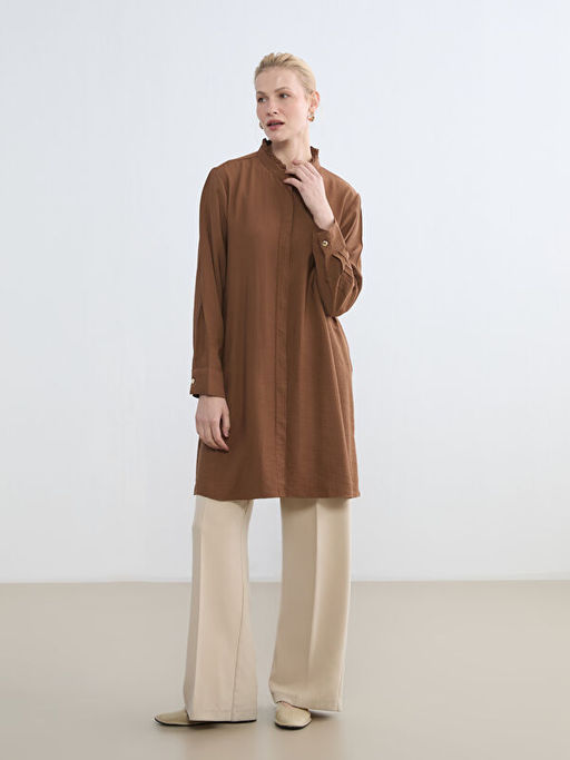 F?rf?rl? Hakim Yaka Kad?n G?mlek Tunik