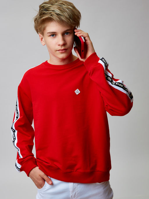 Свитшот красный 231140977 - Nota bene фото 7