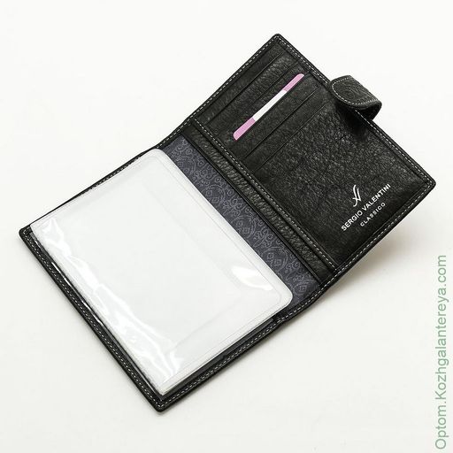 Женская кожаная обложка для автодокументов Sergio Valentini СВ 8115-084 фото 2